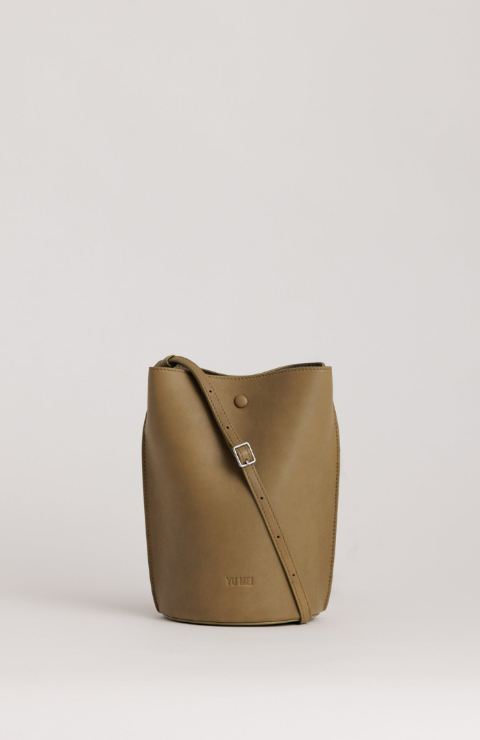 Yu Mei Jade Lambskin Phoebe Bucket