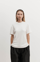 Harris Tapper White Lotte Beaded T-Shirt