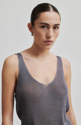 Second Female Charcoal Gray Ellia Knit Top