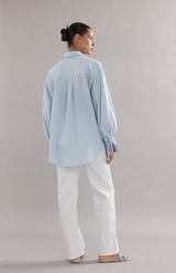 Caitlin Crisp Blue Sonny Shirt
