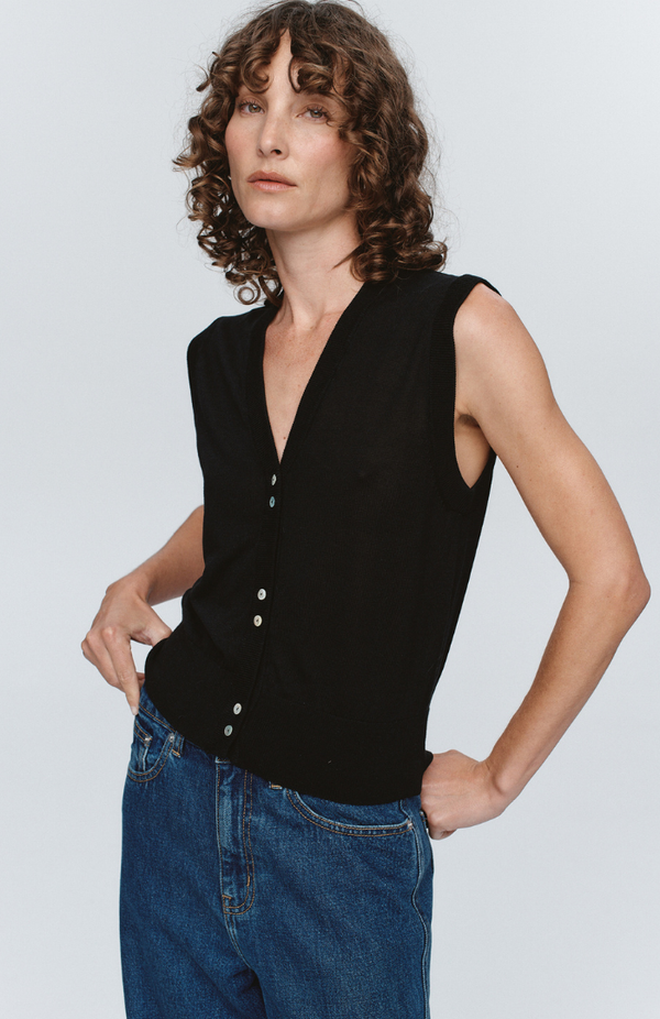 Marle Black Foundations Vest