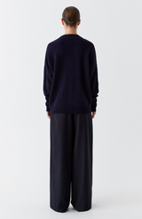 Morrison Navy Avon Pullover Knit