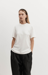 Harris Tapper White Lotte Beaded T-Shirt
