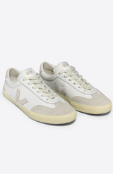 VEJA White Natural Volley Sneaker