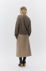 DAY Beige Melange Pepper Skirt