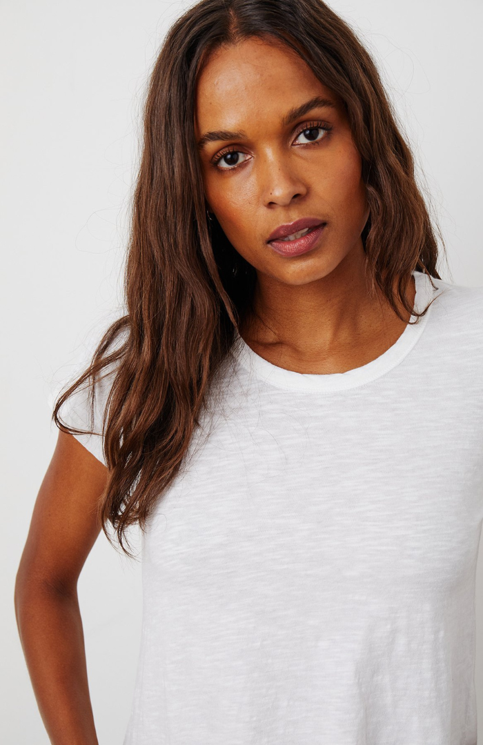 Velvet White Tilly T-Shirt