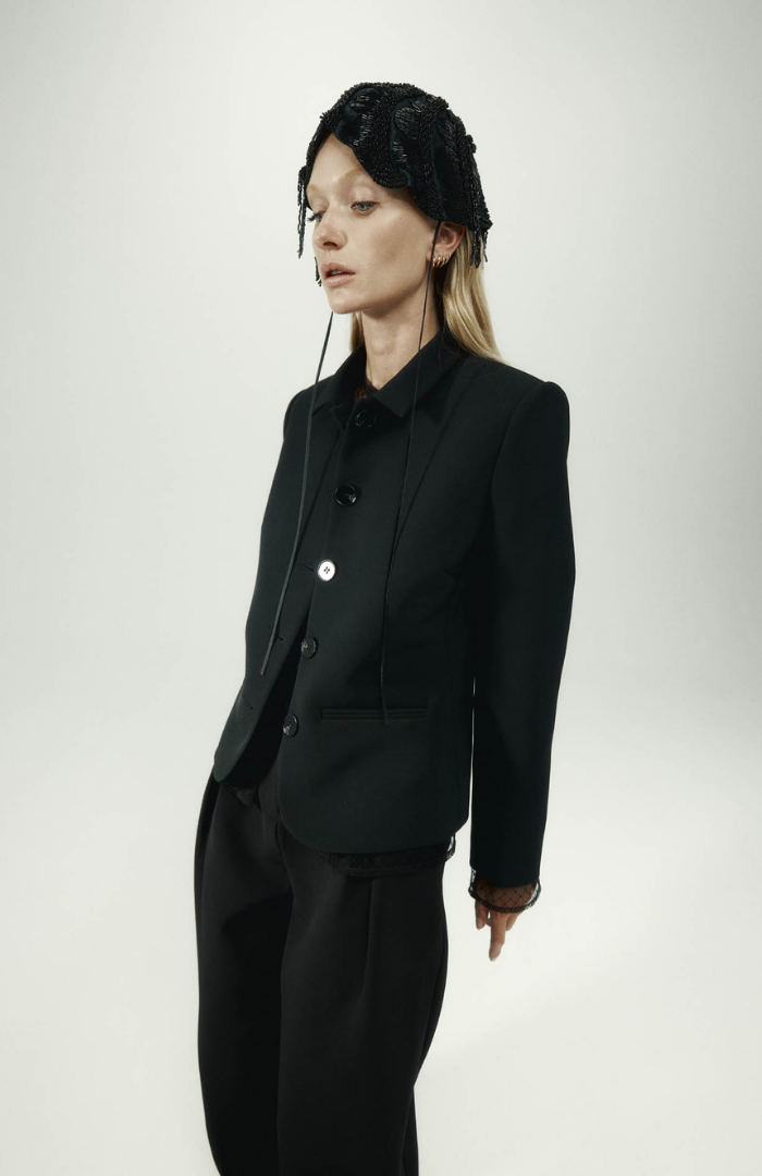 Harris Tapper Black Bardot Blazer