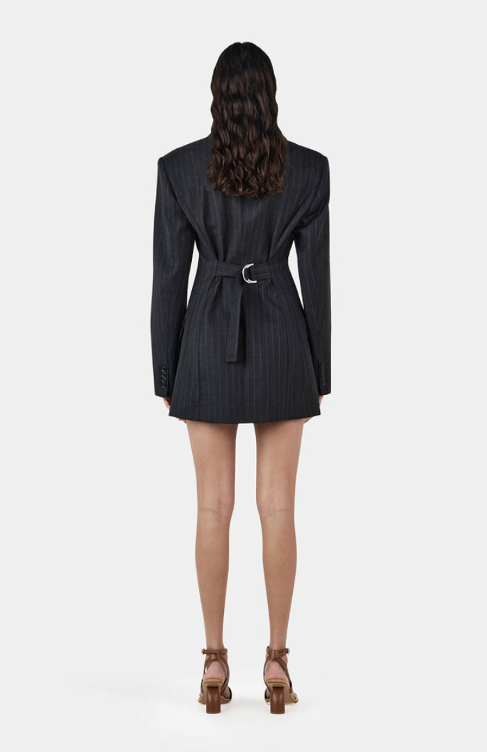 Hansen & Gretel Charcoal Callum Blazer Dress