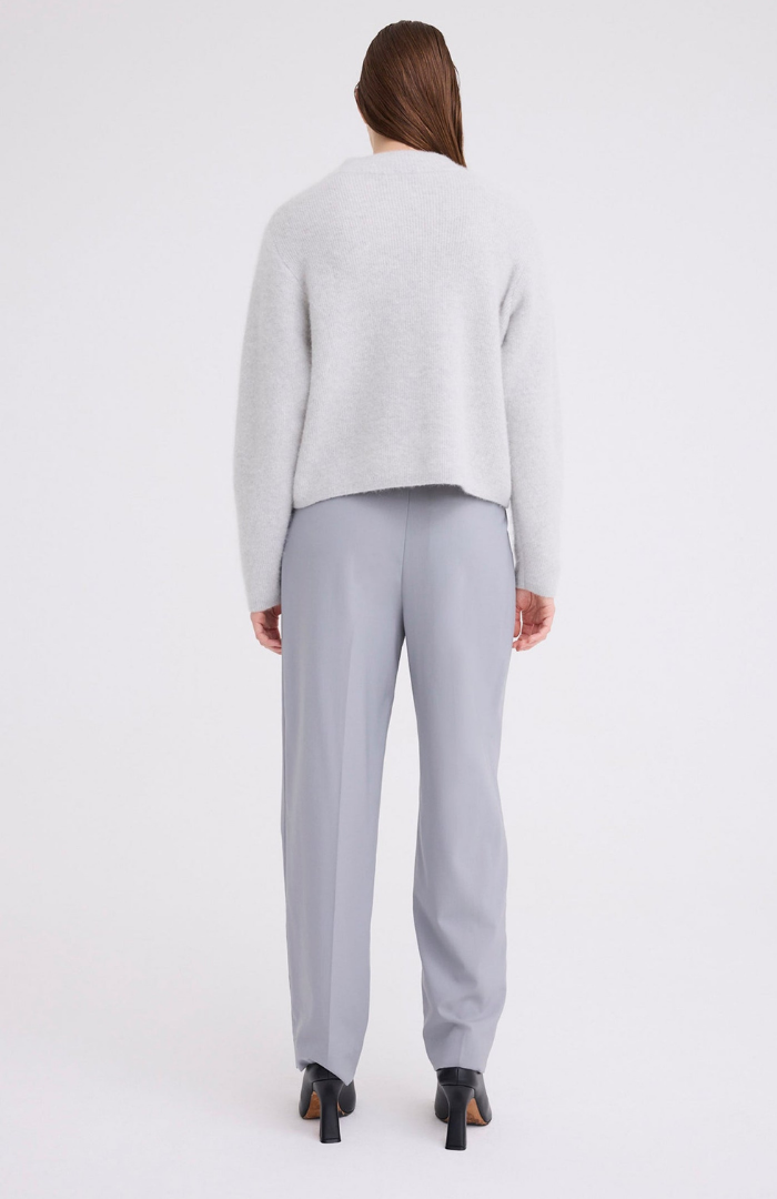 Jac + Jack Frost Grey Hudd Sweater