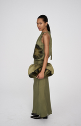 Rabens Saloner Hazelnut Combo Othella Bloom Clutch Bag