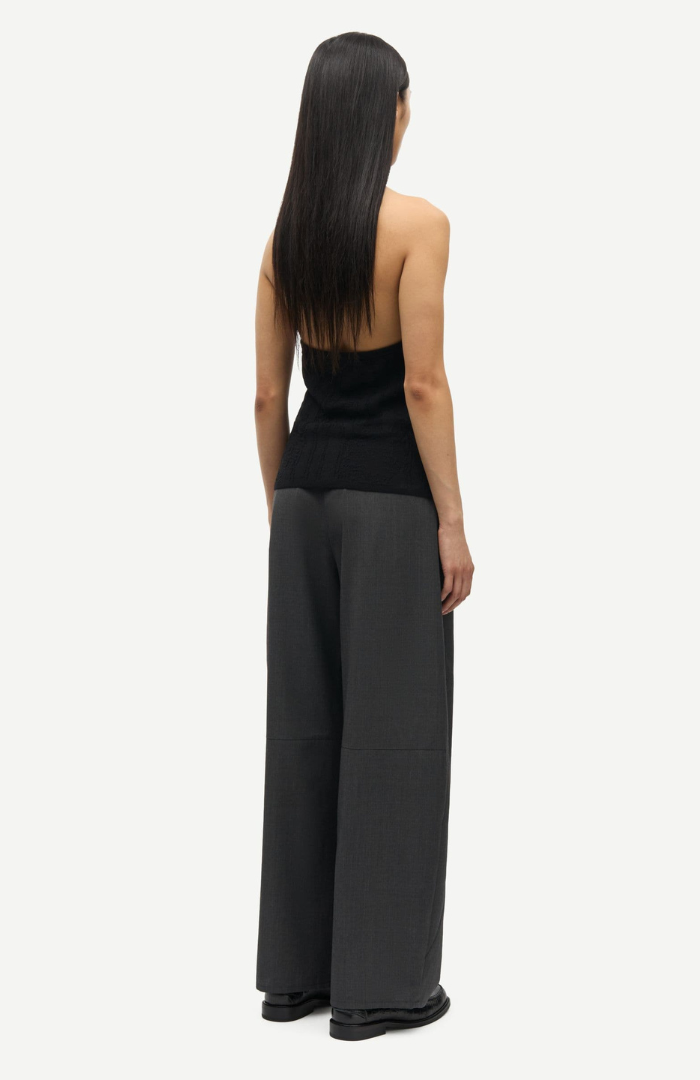 Samsøe Samsøe Dark Grey Mel. Saroko Trousers