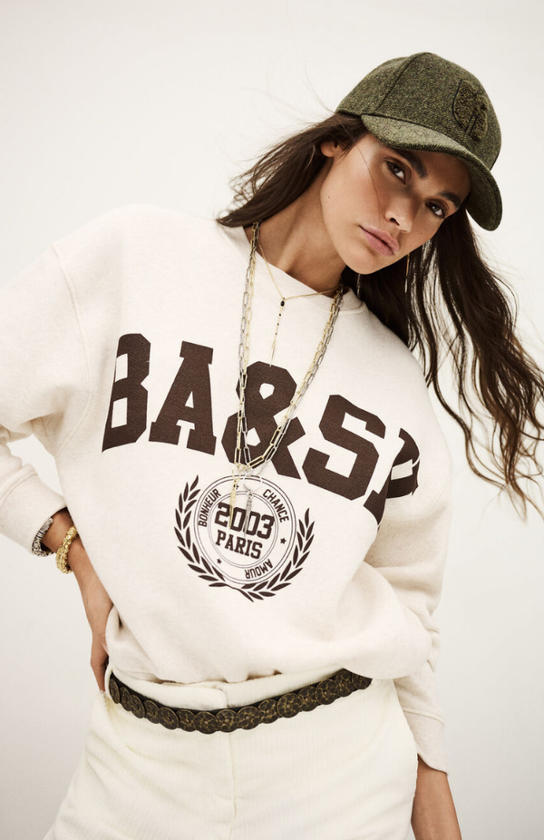 Ba&sh Beigechine Fenja Sweatshirt