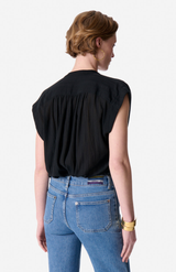 Vanessa Bruno Noir Clio Blouse