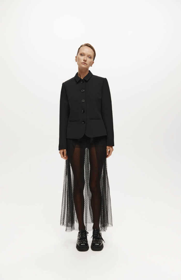 Harris Tapper Black Bardot Blazer