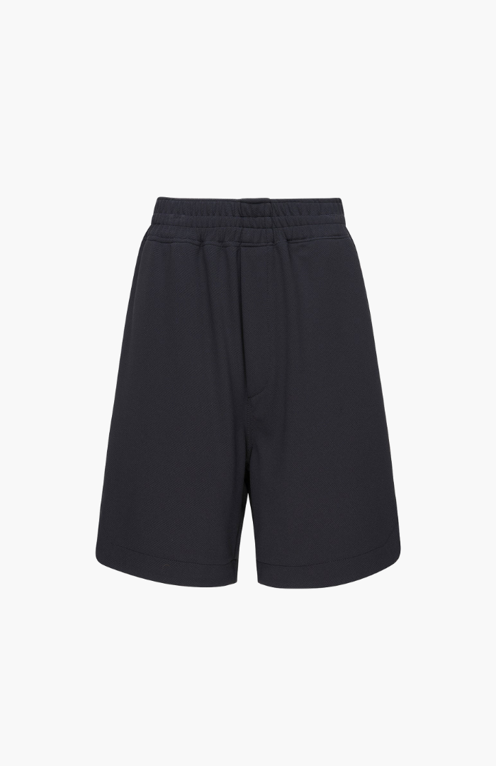 Bassike Black + Pistachio Pique Basketball Short