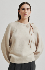 Second Female Pumice Stone Joline O-Neck Knit