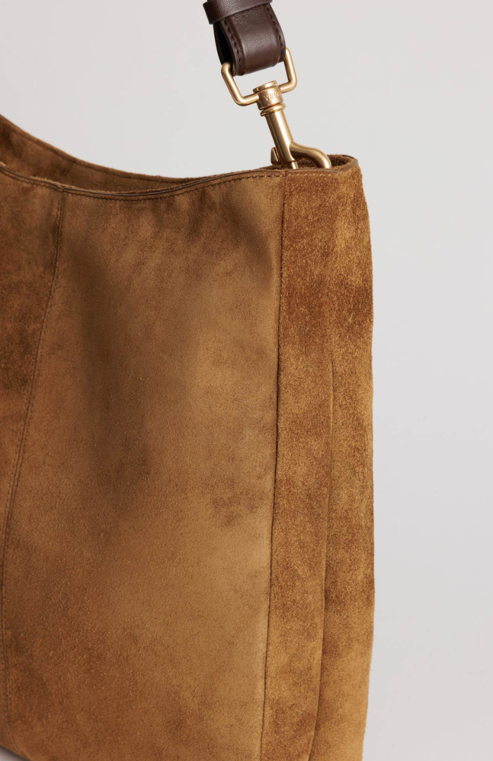 Yu Mei Cork Suede Jane Bag