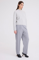 Jac + Jack Frost Grey Hudd Sweater