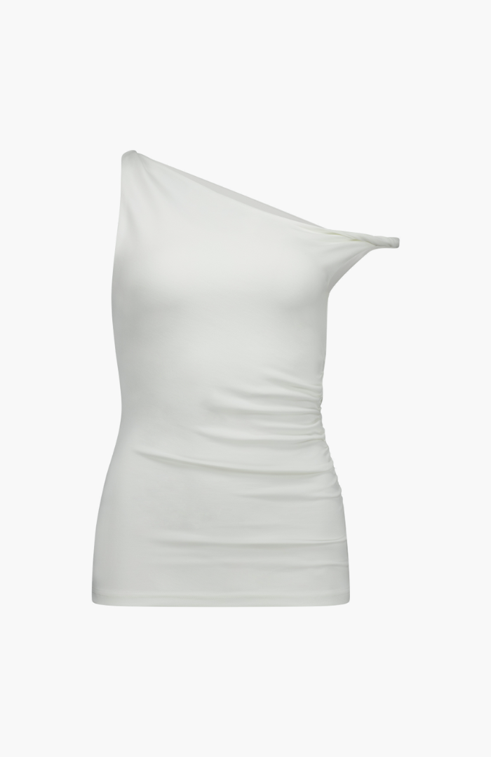 Caitlin Crisp White Twister Tank