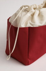 Yu Mei Red Dahlia + White Asparagus Nylon Large Organiser