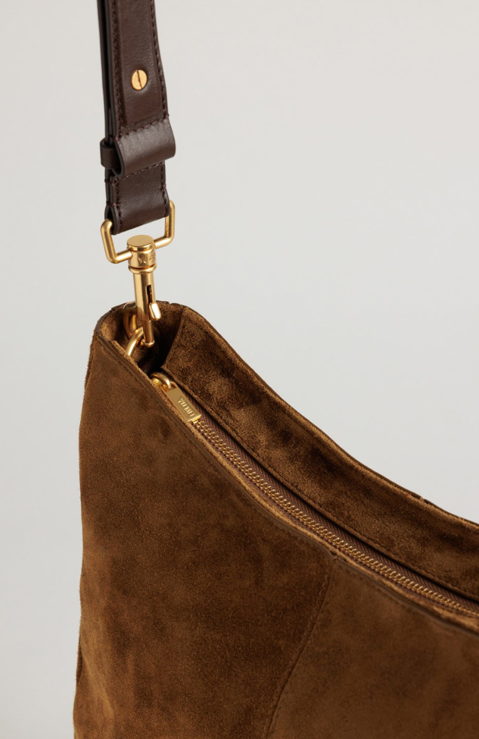 Yu Mei Cork Suede Jane Bag