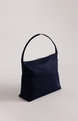 Yu Mei Double Blue Nylon Medium Utility Bag
