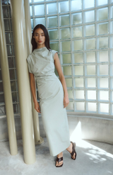 One Of Others Sage Inka Dress