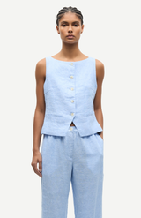 Samsøe Samsøe Bel Air Blue Mel. Saloves Vest