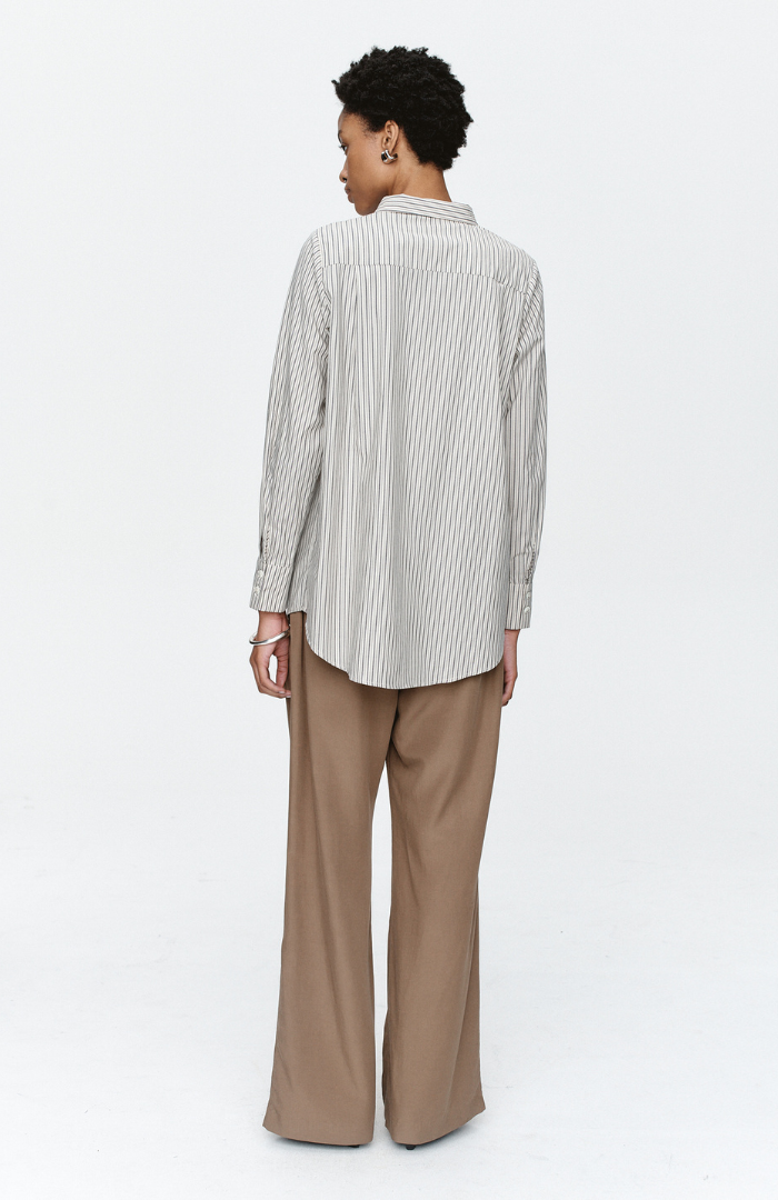 Marle Eucalyptus Stripe Foundations Shirt