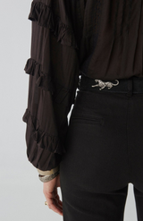 Maison Hotel Noir Florence Blouse