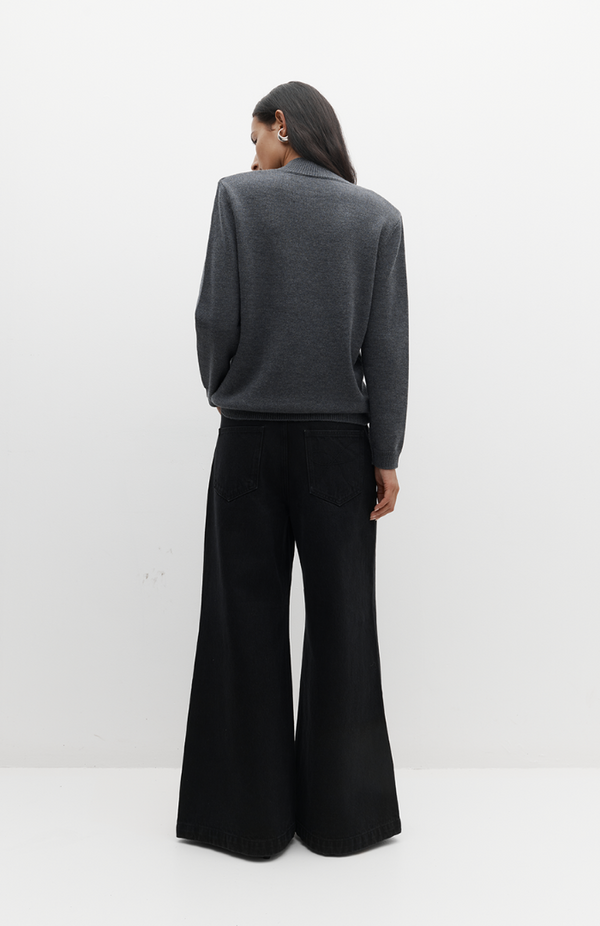 Rebe Charcoal Margot Knit