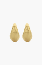 Zoe & Morgan 22K Gold Plate Circa Hoop Earrings