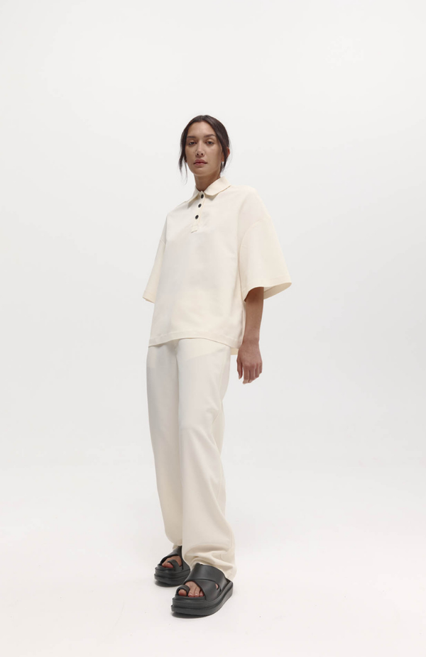 Harris Tapper Cream Short Sleeve Orwell Polo