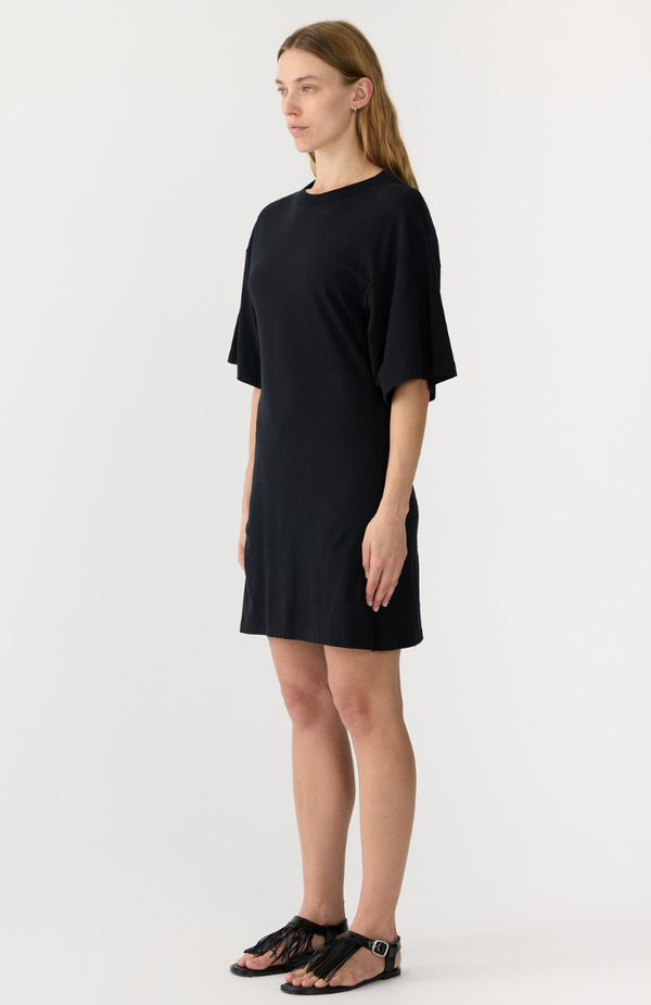 Bassike Black Waisted Tennis Dress