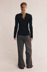 Marle Black Veneda Top