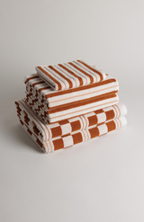 Baina Fuyu & Chalk Franklin Bath Towel