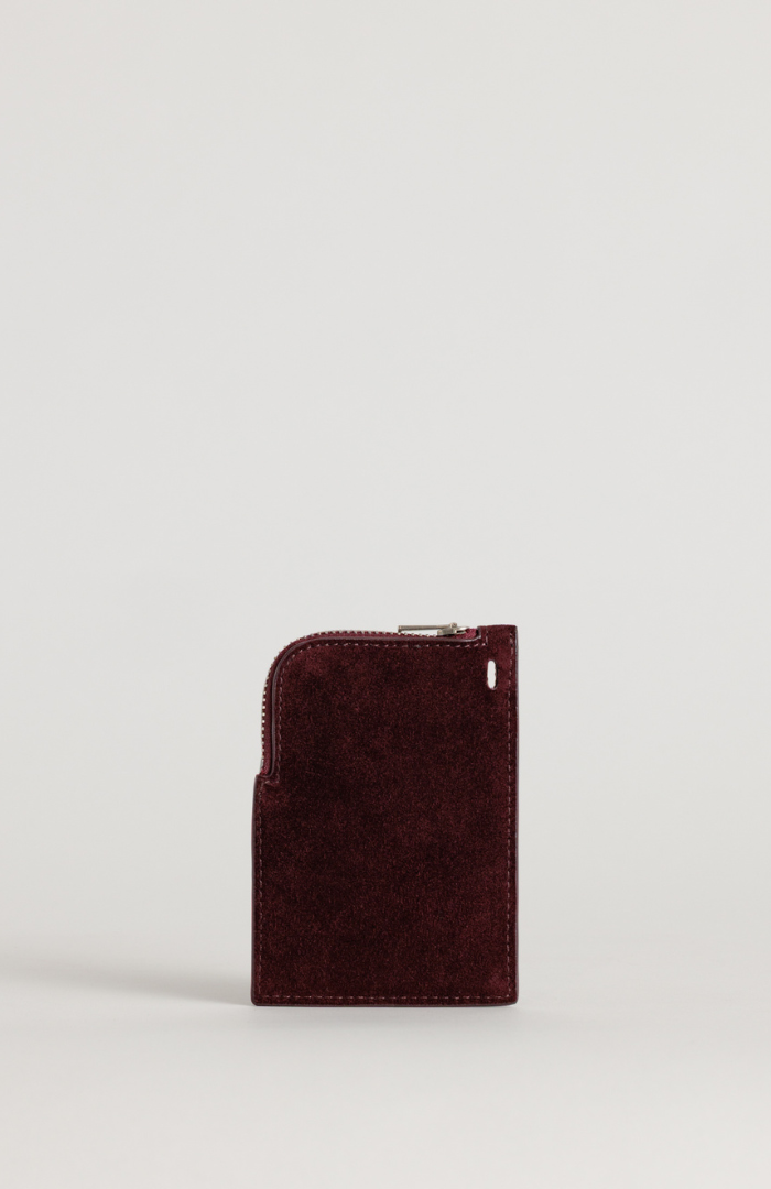 Yu Mei Fire Suede Greta Pouch