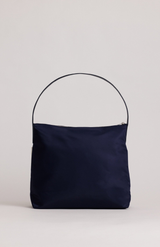 Yu Mei Double Blue Nylon Medium Utility Bag