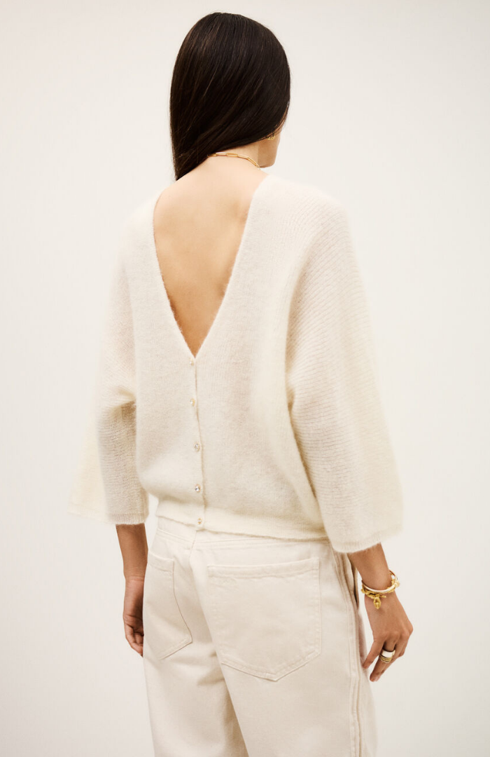 Ba&sh Ecru Isaac Jumper