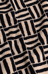 Baina Sand & Noir Saroma Bath Mat