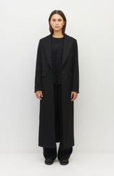 Juliette Hogan Black Mantelina Coat