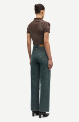 Samsøe Samsøe Coffee Brown St. Samia SS Polo Tee