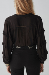 Maison Hotel Noir Florence Blouse