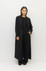 Juliette Hogan Black Mantelina Coat