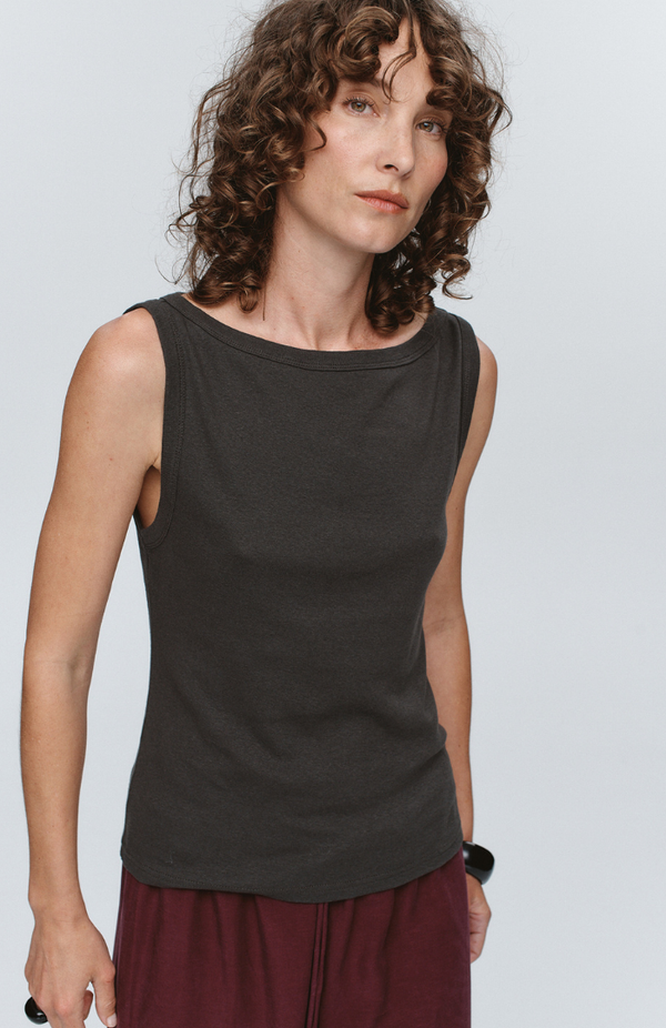 Marle Charcoal Jill Singlet