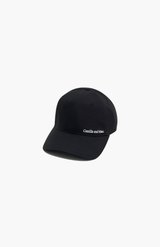 Camilla And Marc Black Thome Embroidered Cap