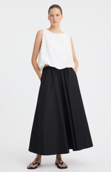 Morrison White Celine Bubble Top