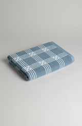 Baina Celeste & Chalk Frisa Pool Towel