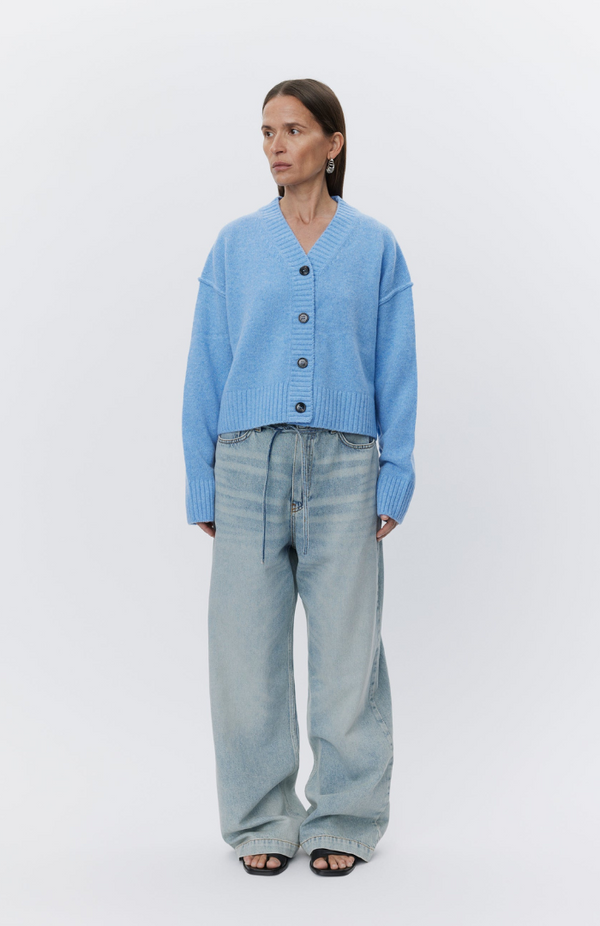 DAY Blue Melange Jordane Cardigan