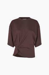 Second Female Chocolate Plum Missouri Tee